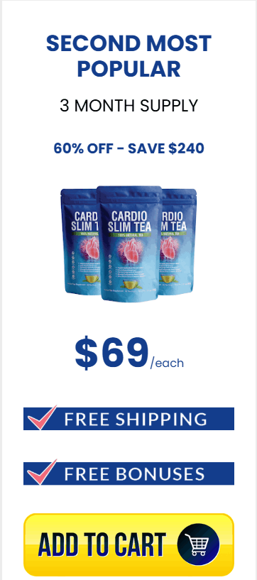 Cardio Slim Tea 3 pouch