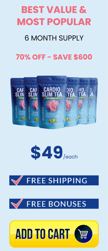 Cardio Slim Tea 6 pouch